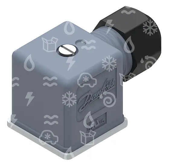 konektor cívky Danfoss